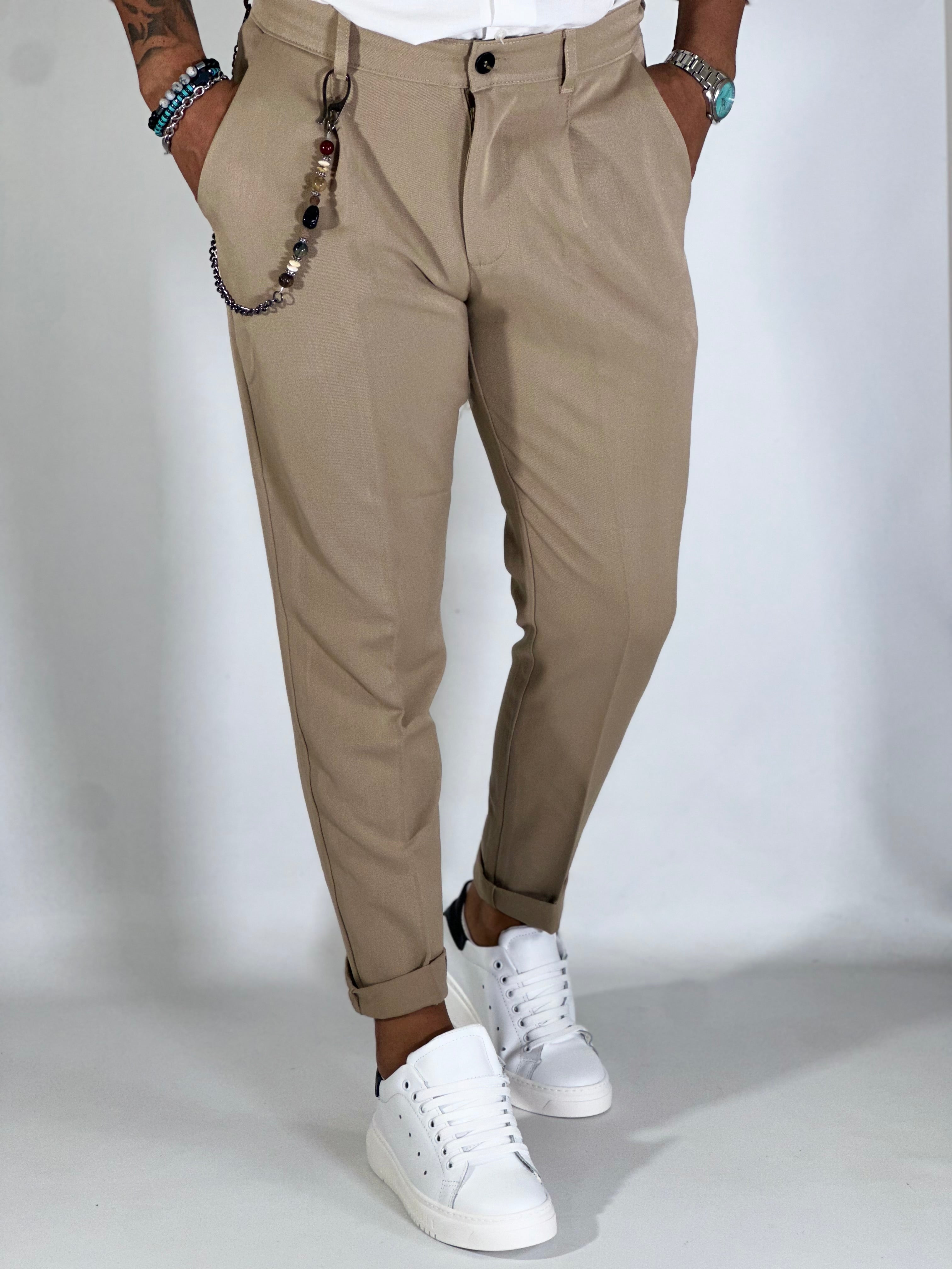 Pantalone beige AG60