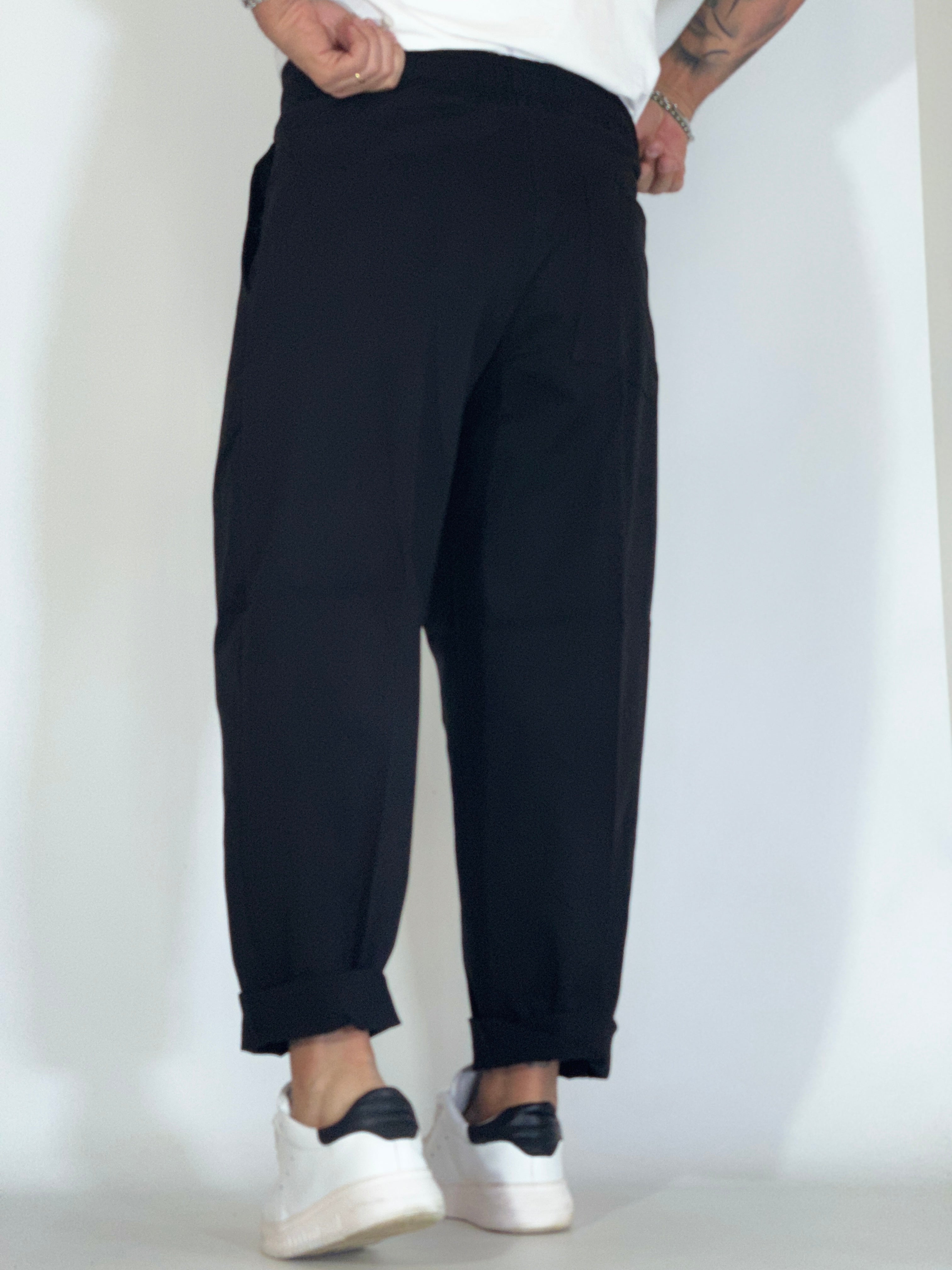 Pantalone japan nero 018101