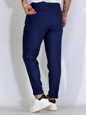 Pantalaccio misto lino blu NOISE