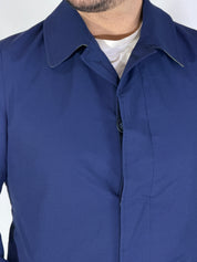 Trench primaverile blu WHITNEY