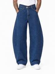 Jeans balloon fit scuro YB2299