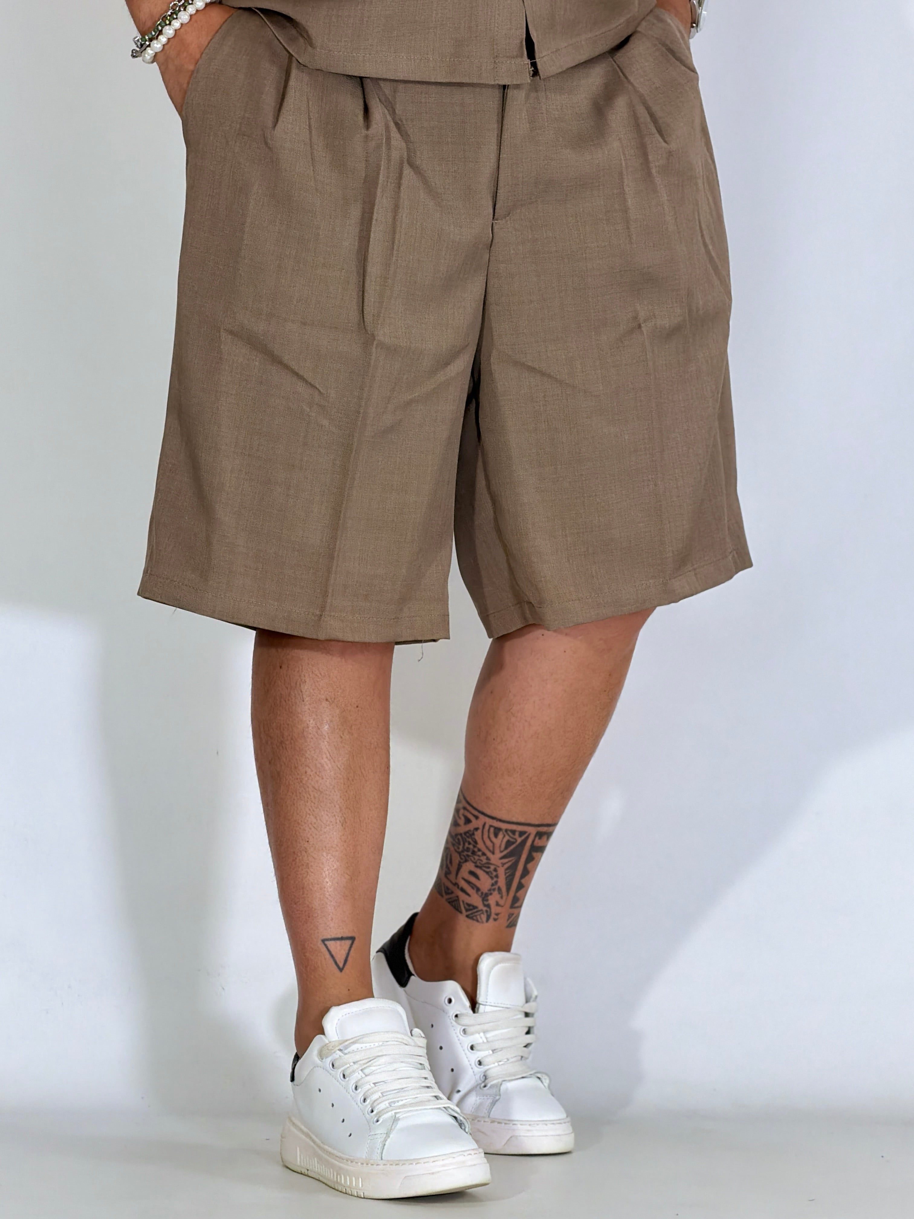 Fifth· Coordinato fiammato moro