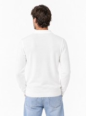 Polo manica lunga bianca BK8501
