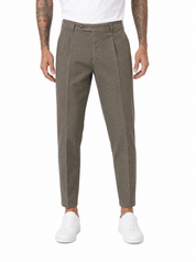 Pantalone abbottonatura laterale fango ADFS31