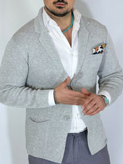ONE · Cardigan giacca grigio