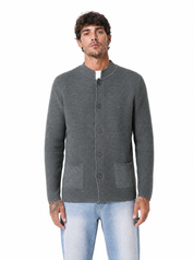MORGAN cardigan coreano grigio