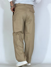 Eden · Pantalone palazzo beige
