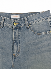 SARADA jeans baggy fit sabbiato