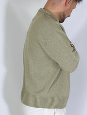 T-shirt boxi cropped salvia PACIFIC