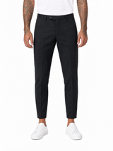 SIRIUS Pantalone slim fit nero