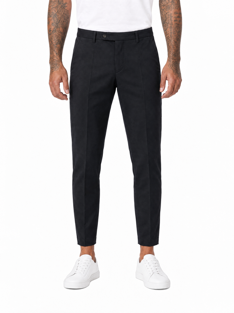 SIRIUS Pantalone slim fit nero