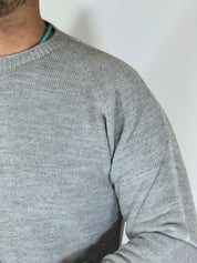 Grove · Maglione rasato perla