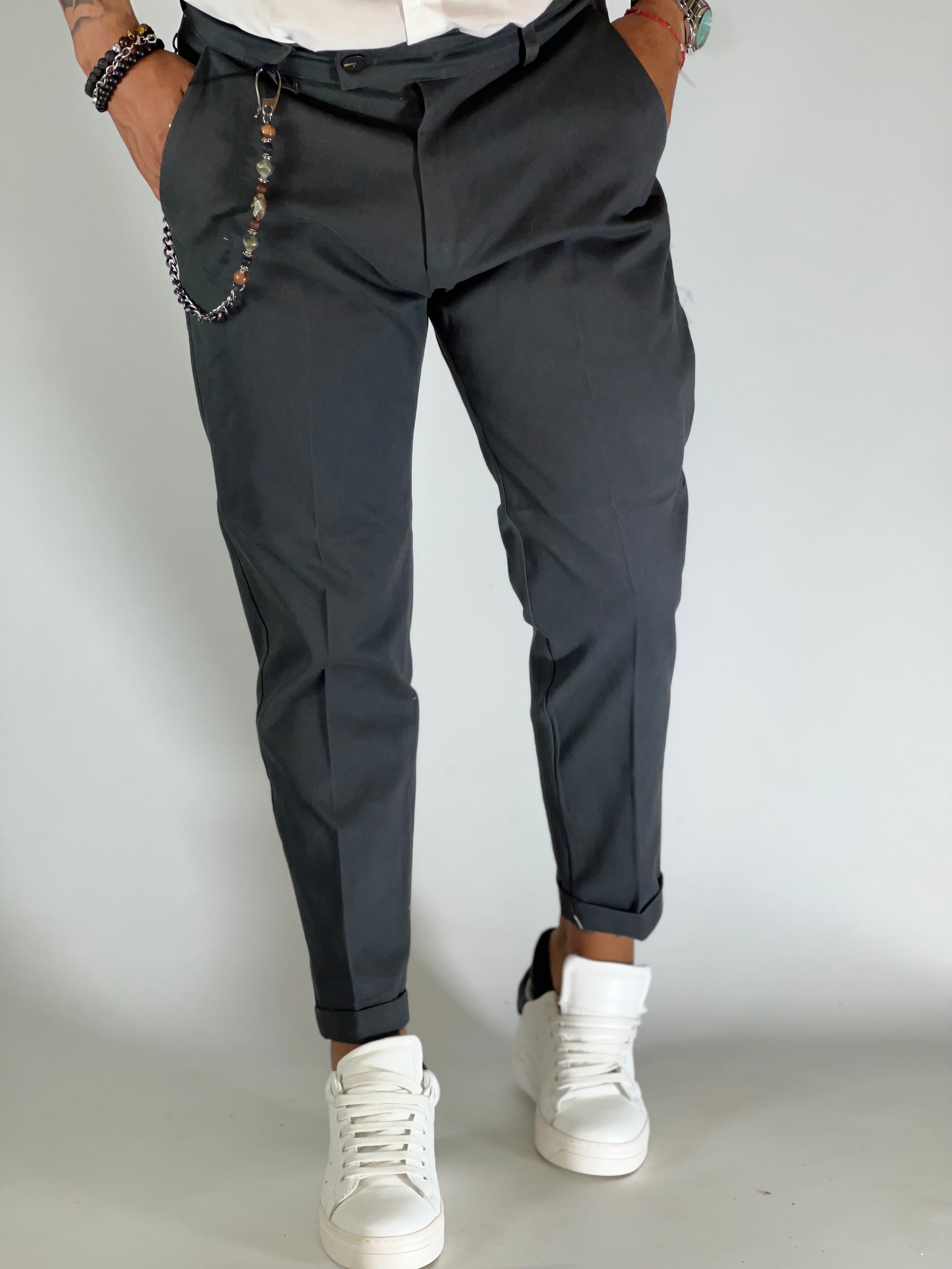 Pantalone elegant grigio DC9096
