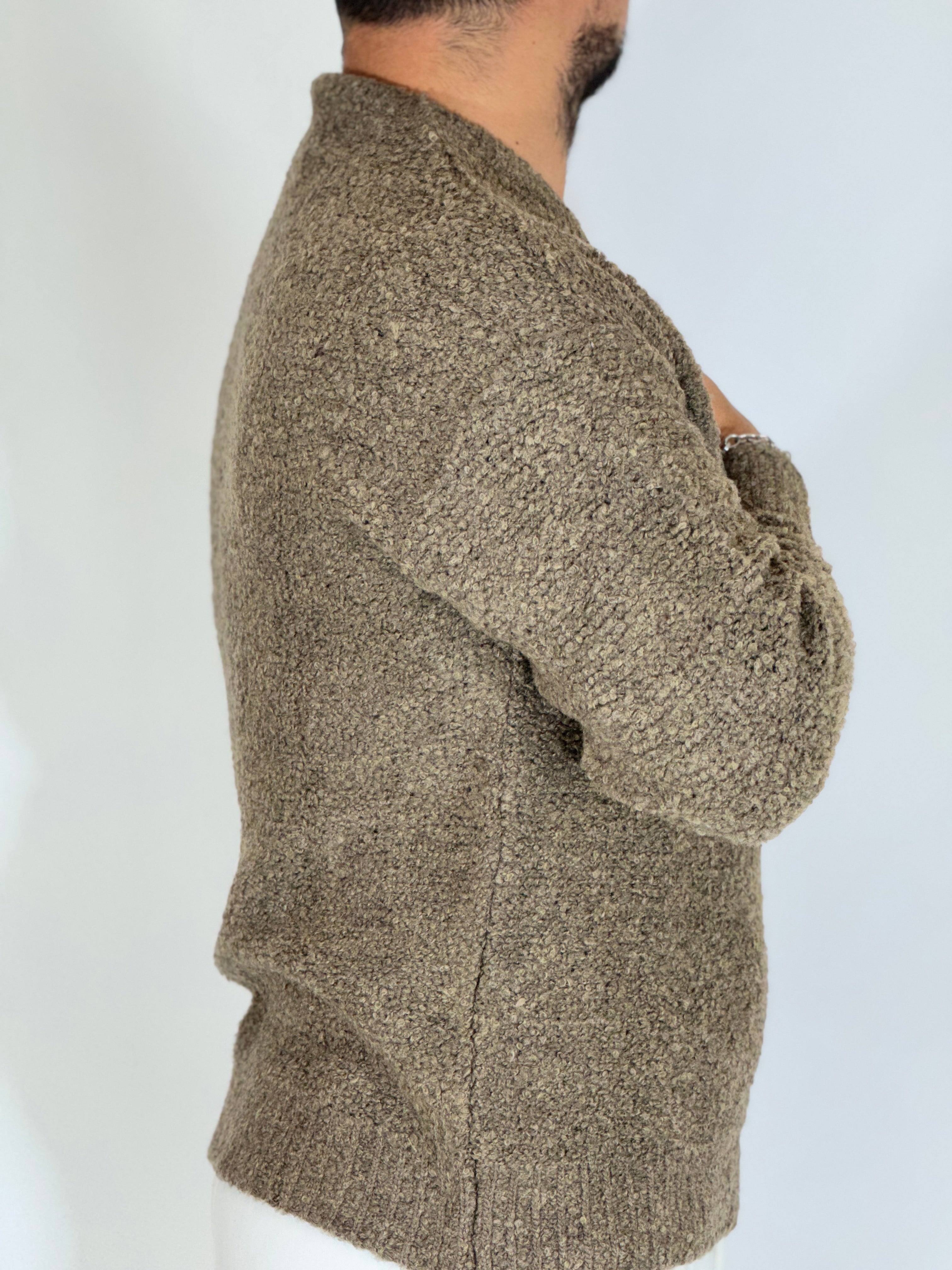 Girocollo boucler fango A464