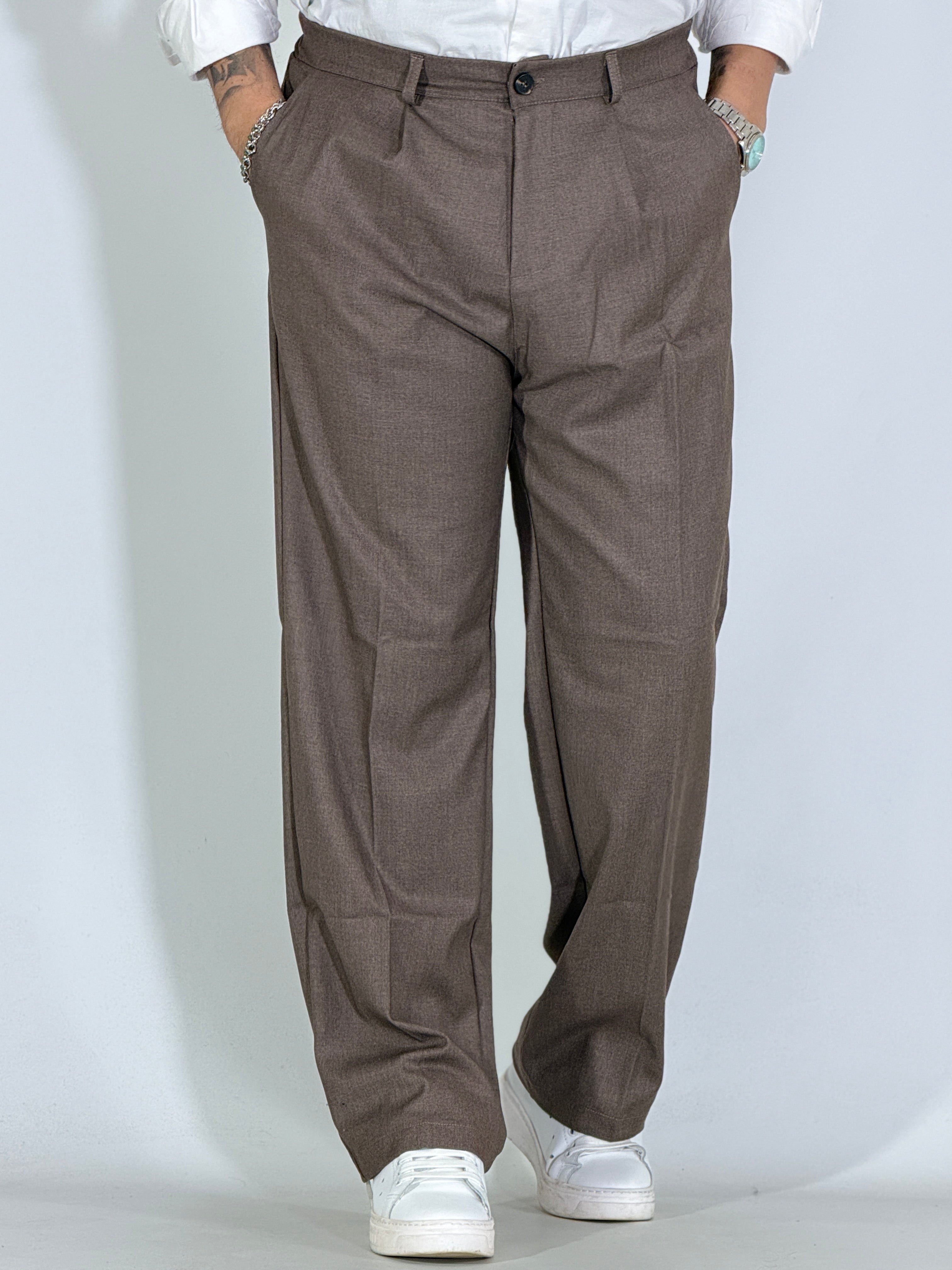 Pantalone palazzo fango UM811