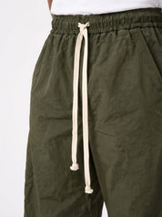 Pantalaccio con molla balloon fit verde DC19209