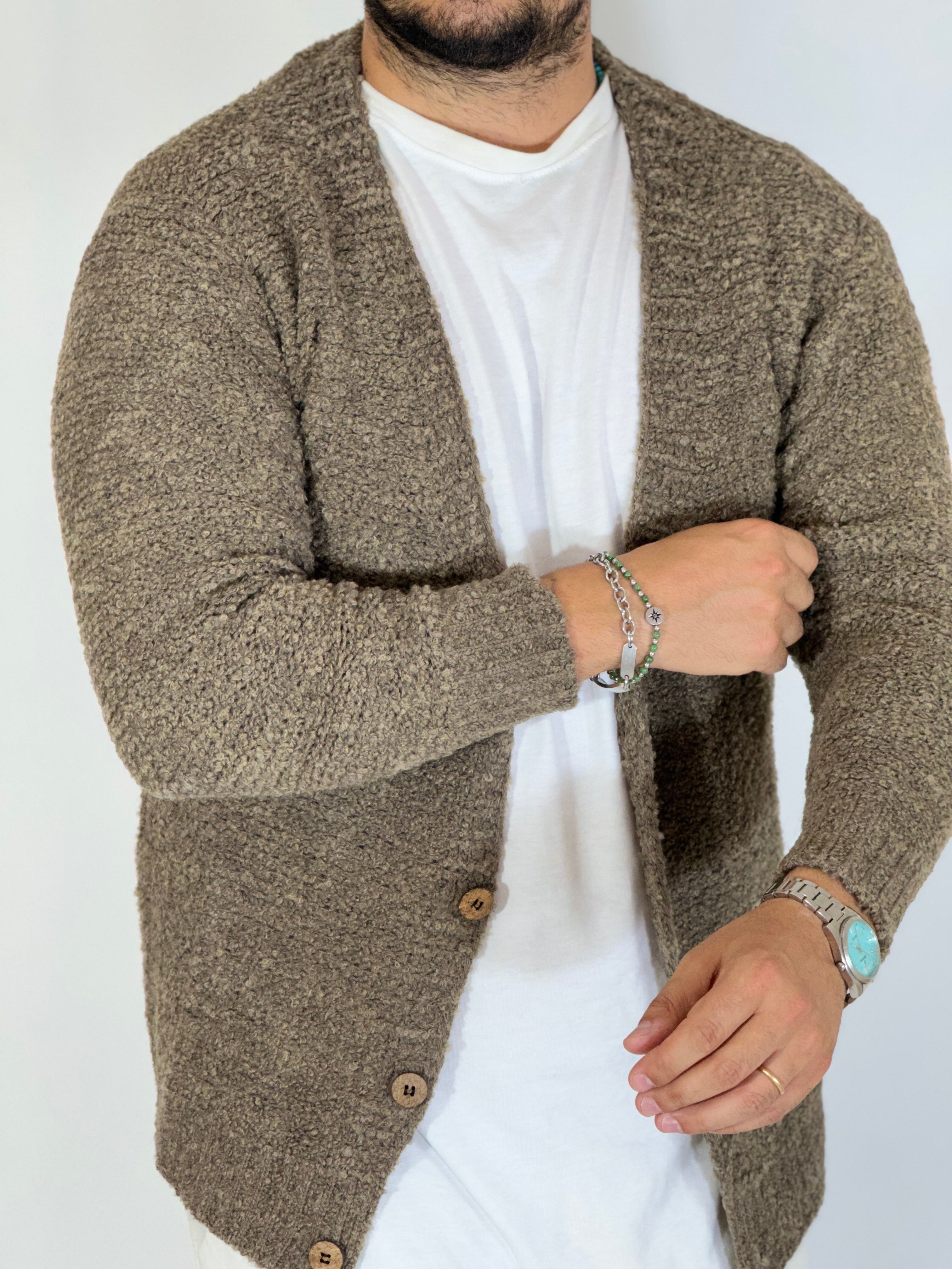 Cardigan boucler fango SER A424