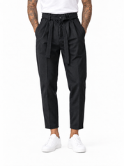 SCIROCCO Pantalone japan nero