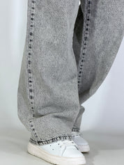 Jeans baggy cenere scuro BERNA