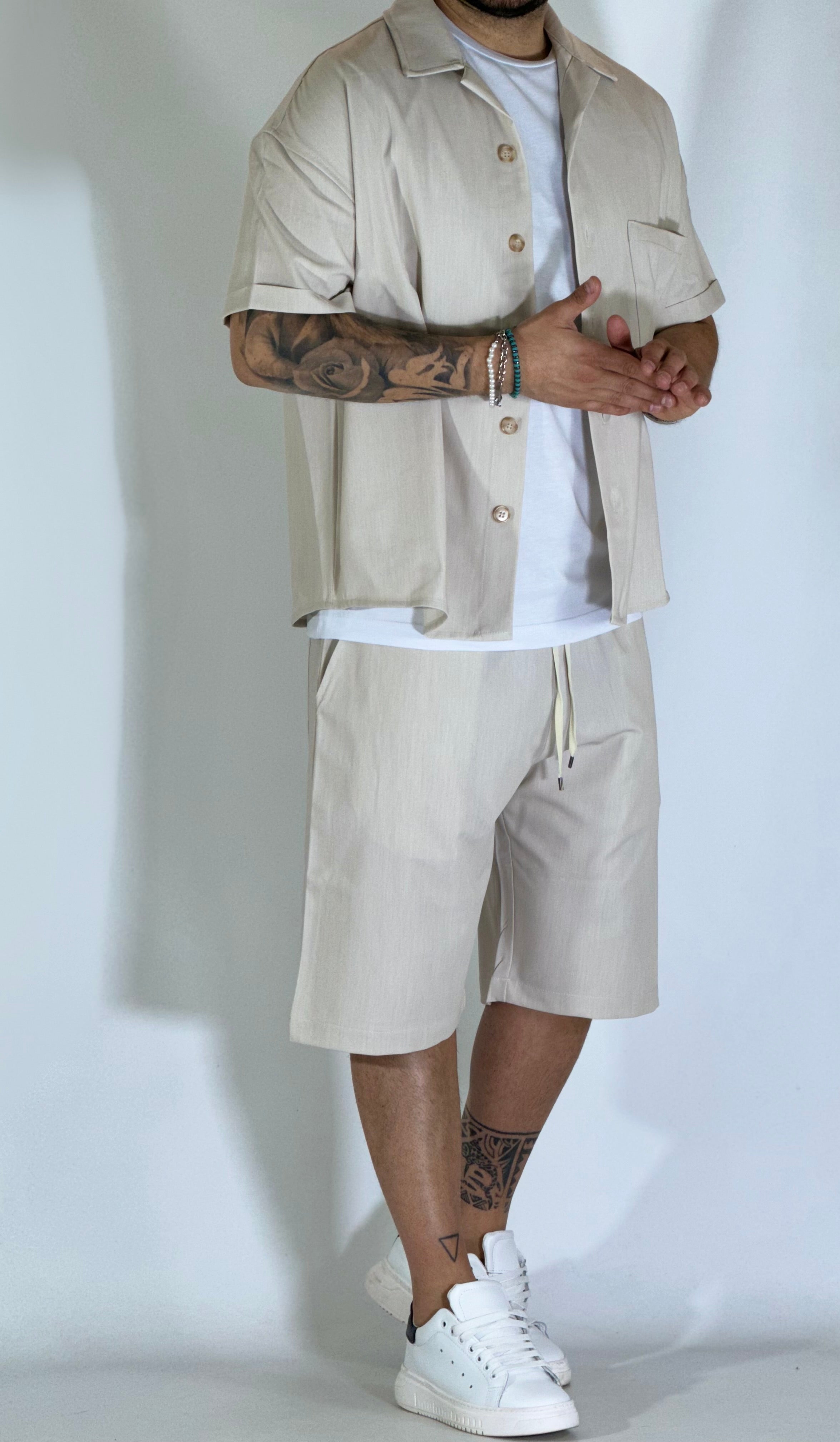 Coordinato sommelier off-white GPE552