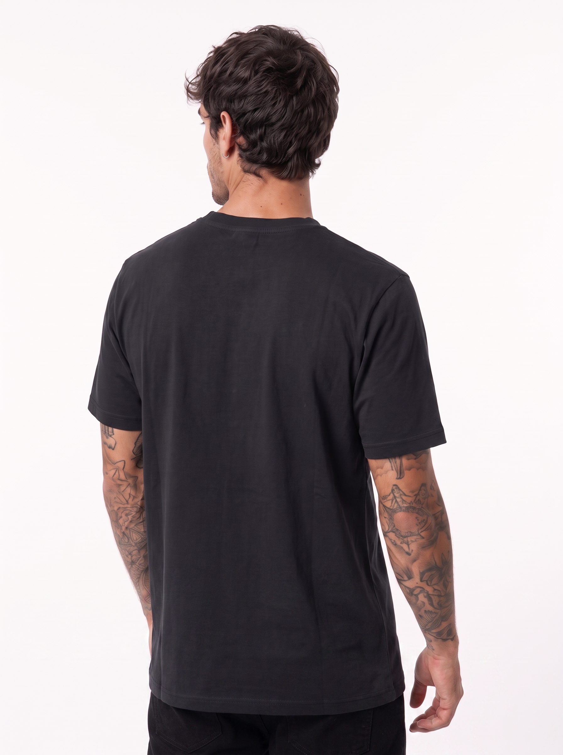 T-shirt basic nera M19221