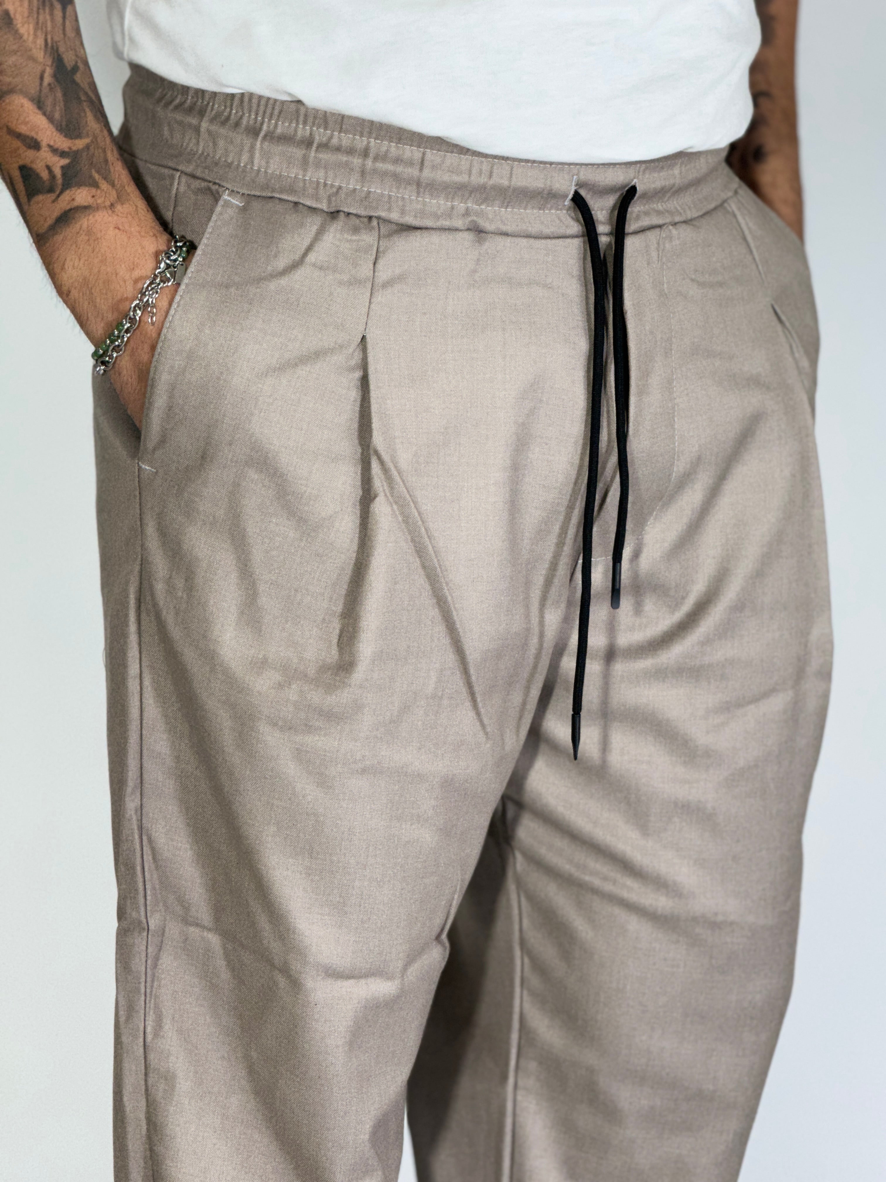Pantalaccio japan tortora CHE77