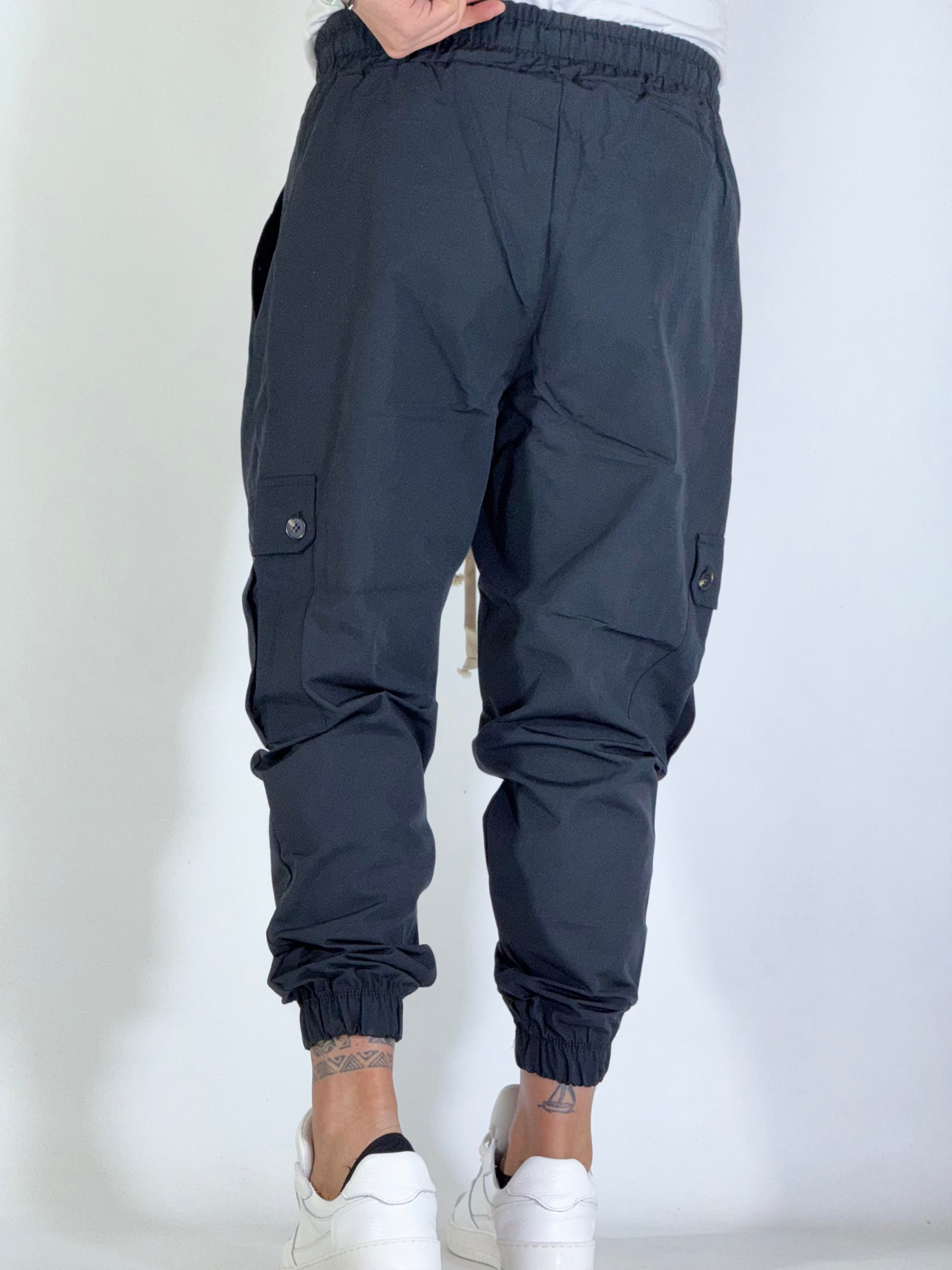 Pantalaccio cargo nero ART DC015202