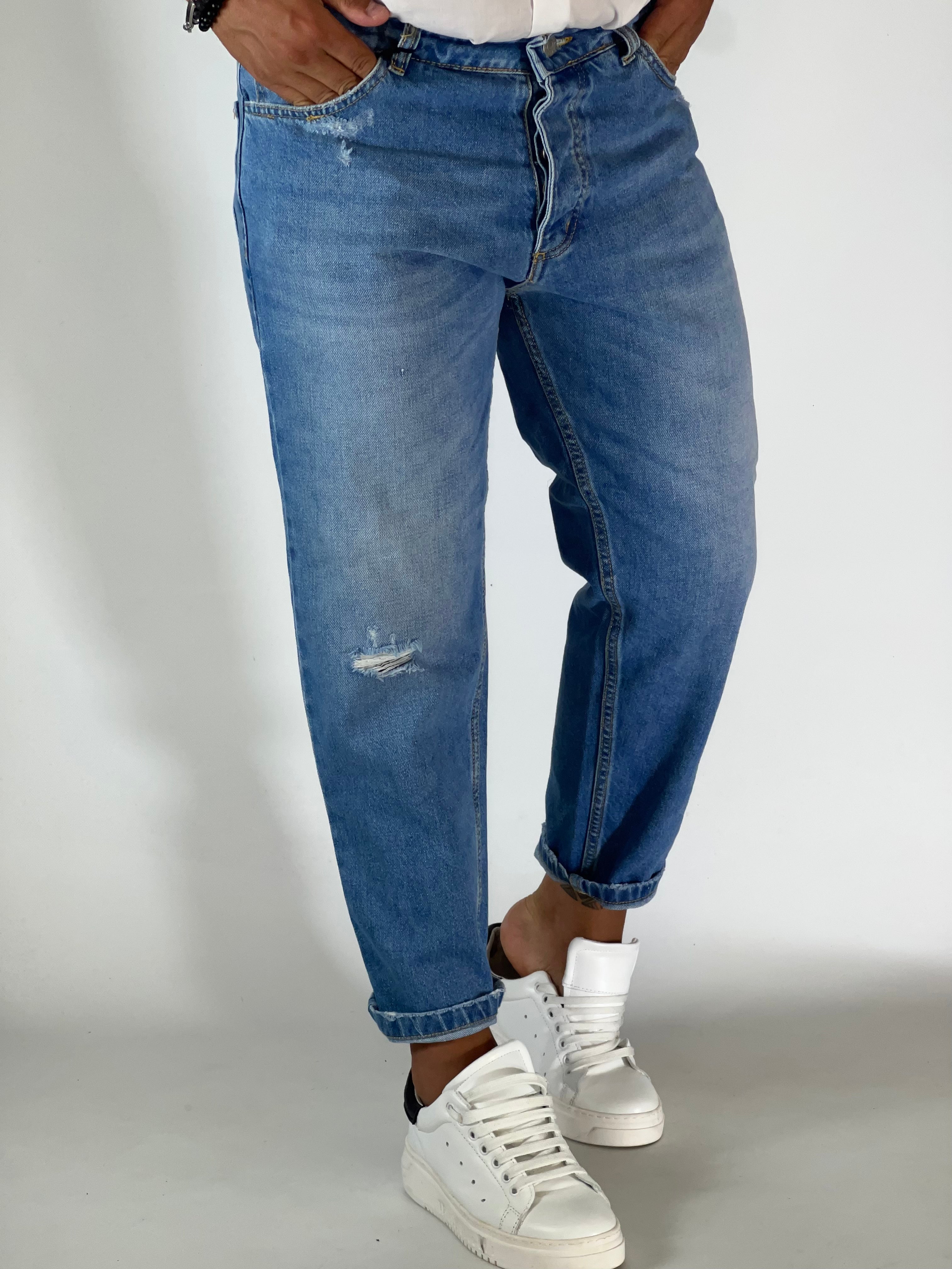 Jeans loose fit TEXAS-SE04