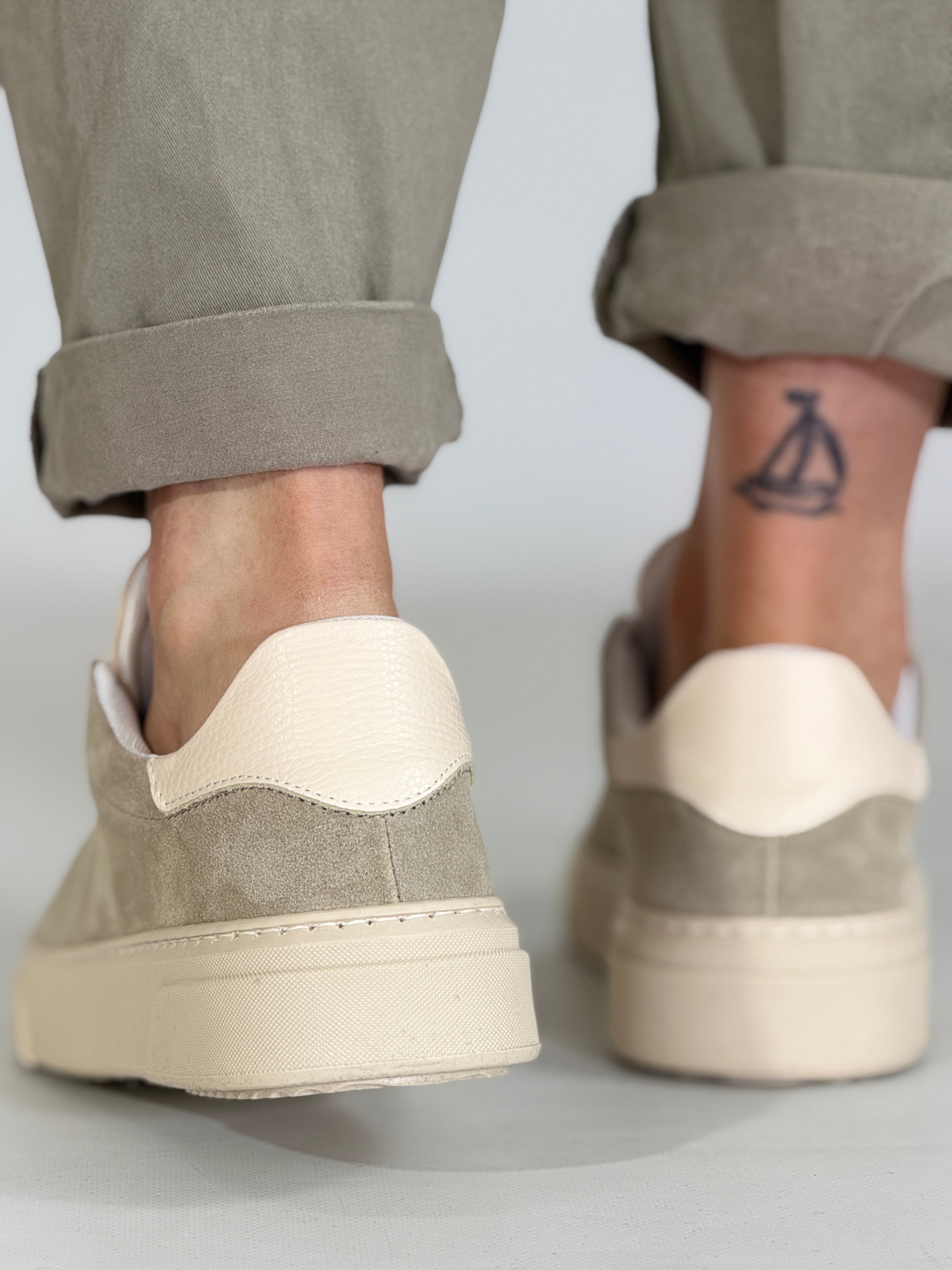 Apex · Scarpa in camoscio beige
