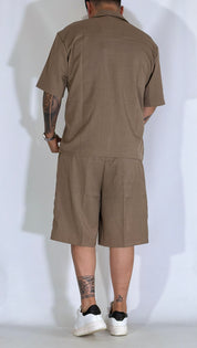 Fifth· Coordinato fiammato moro