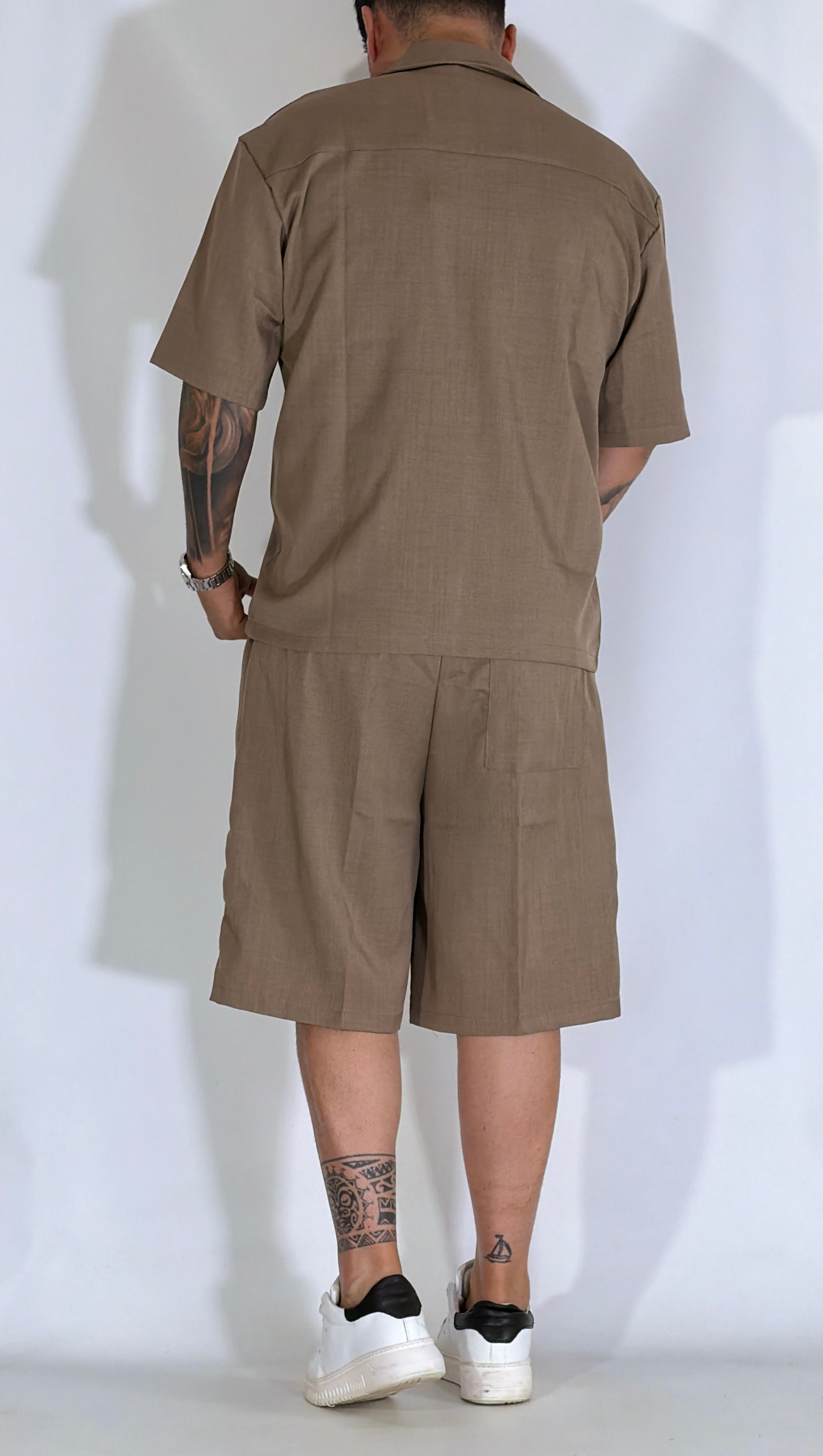 Fifth· Coordinato fiammato moro
