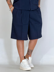 Fifth· Coordinato fiammato blu