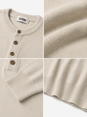 Maglia serafino beige AD25944/2