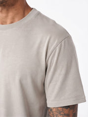 T-shirt in filo di scozia sabbia SH760