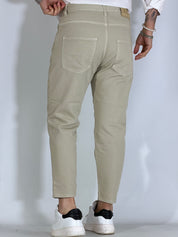 Jeans carrot tortora bull pulito 2N2T
