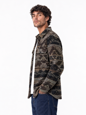 WEEKEND Giacca in pile azteca beige