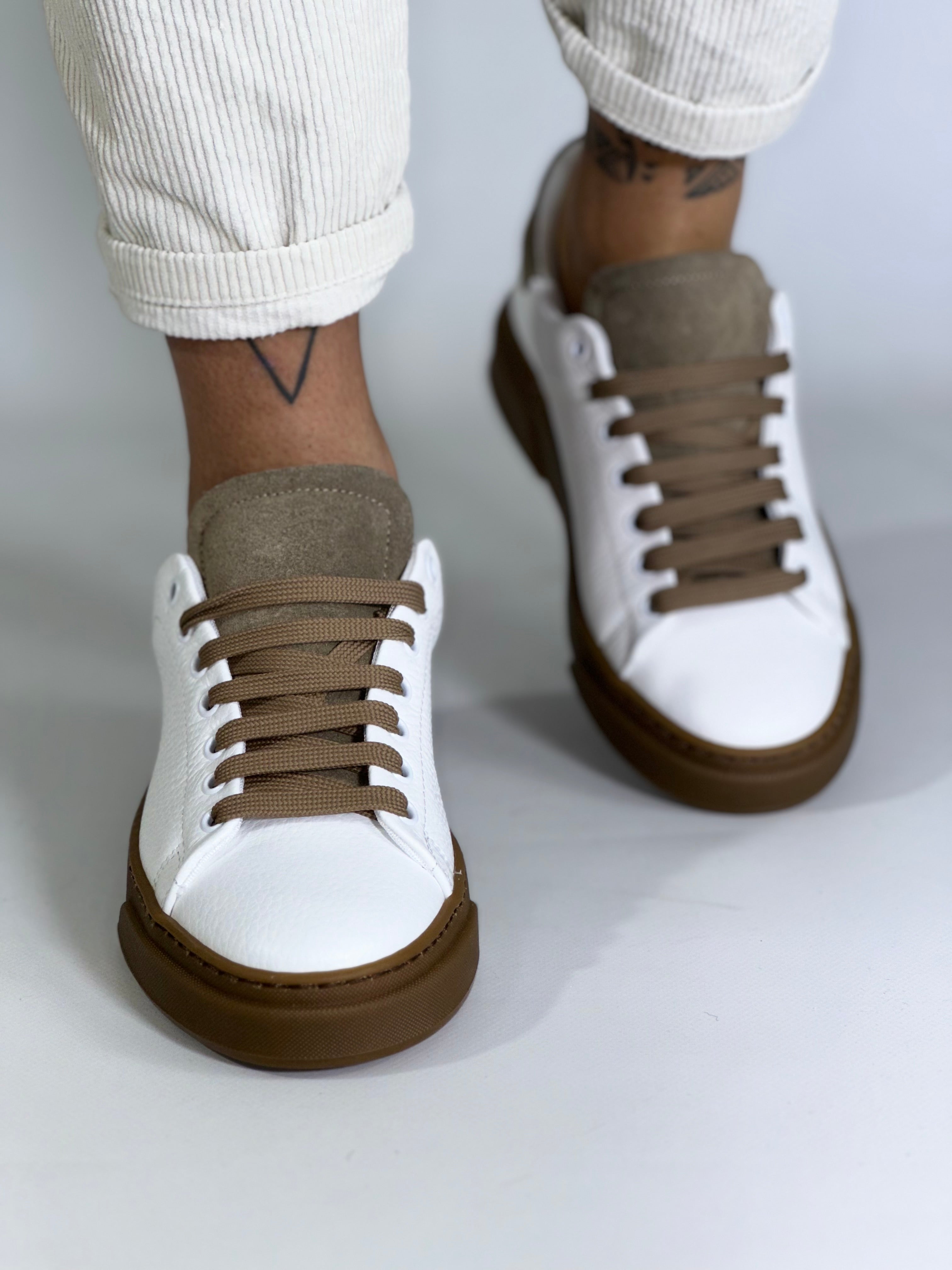 Apex · Scarpa bottolata rip. taupe