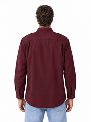 ATLANTIDE Camicia over bordeaux