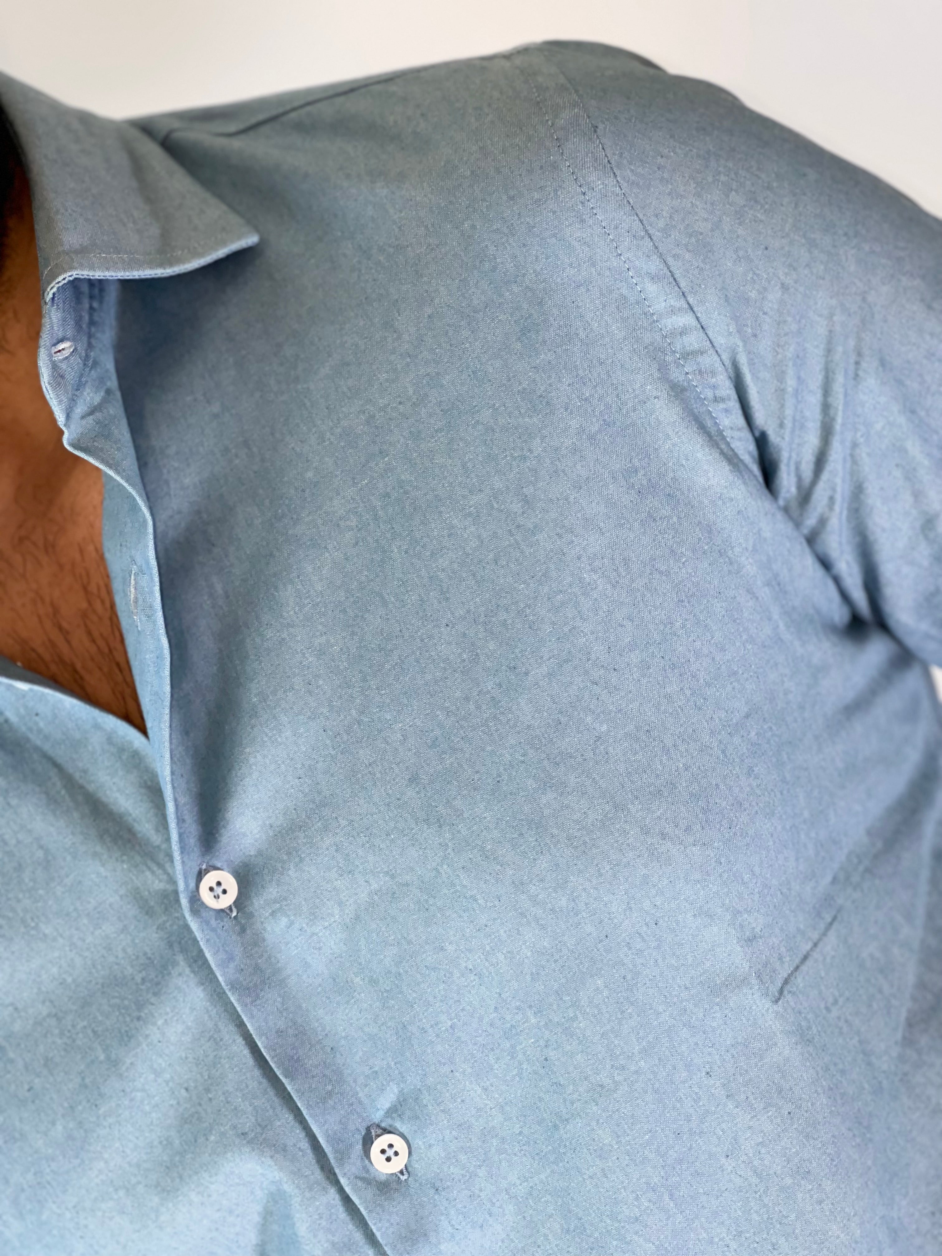 Camicia MIGLIACCIO jeans chiaro