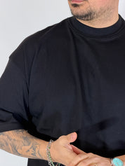 Louvre · t-shirt cropped nera