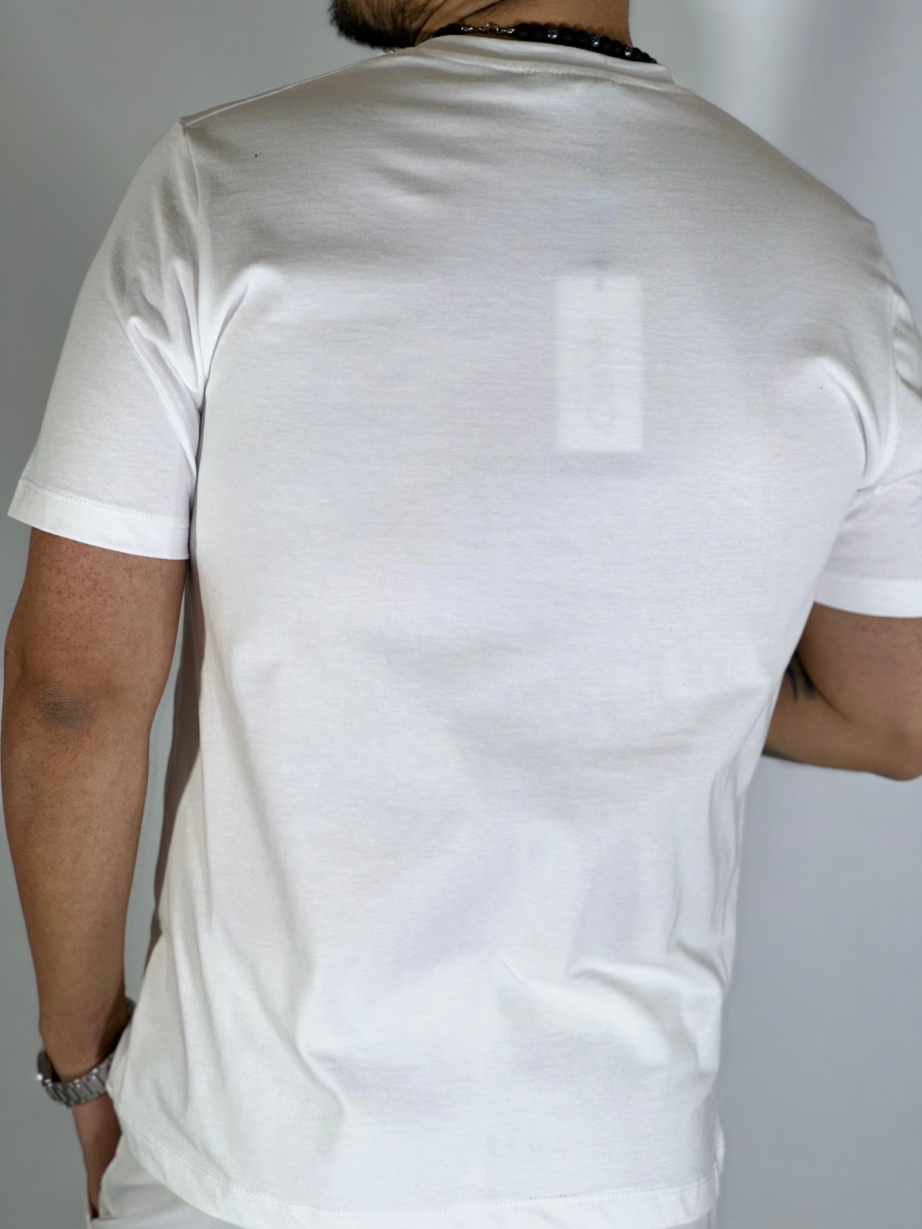 T-Shirt taschino bianca GP/2100