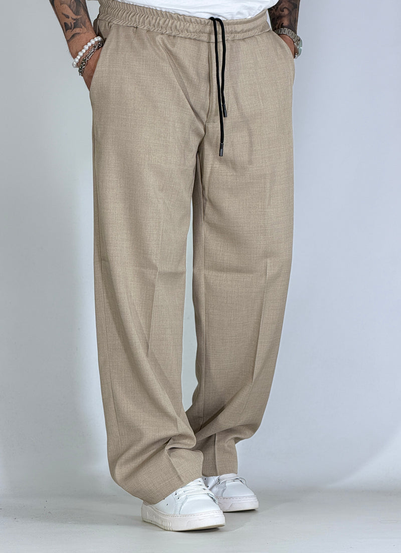 Pantalaccio fiammato palazzo fango BRIXTON