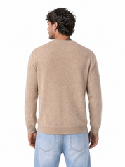 Girocollo rasato beige W86020