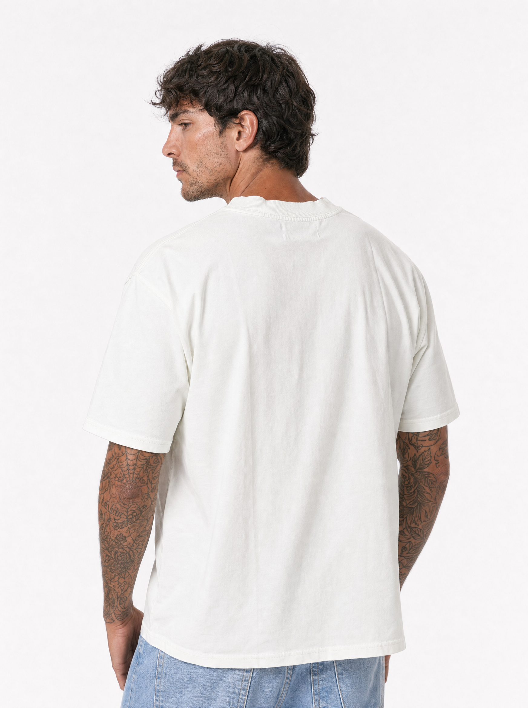 T-shirt oversize white L815000