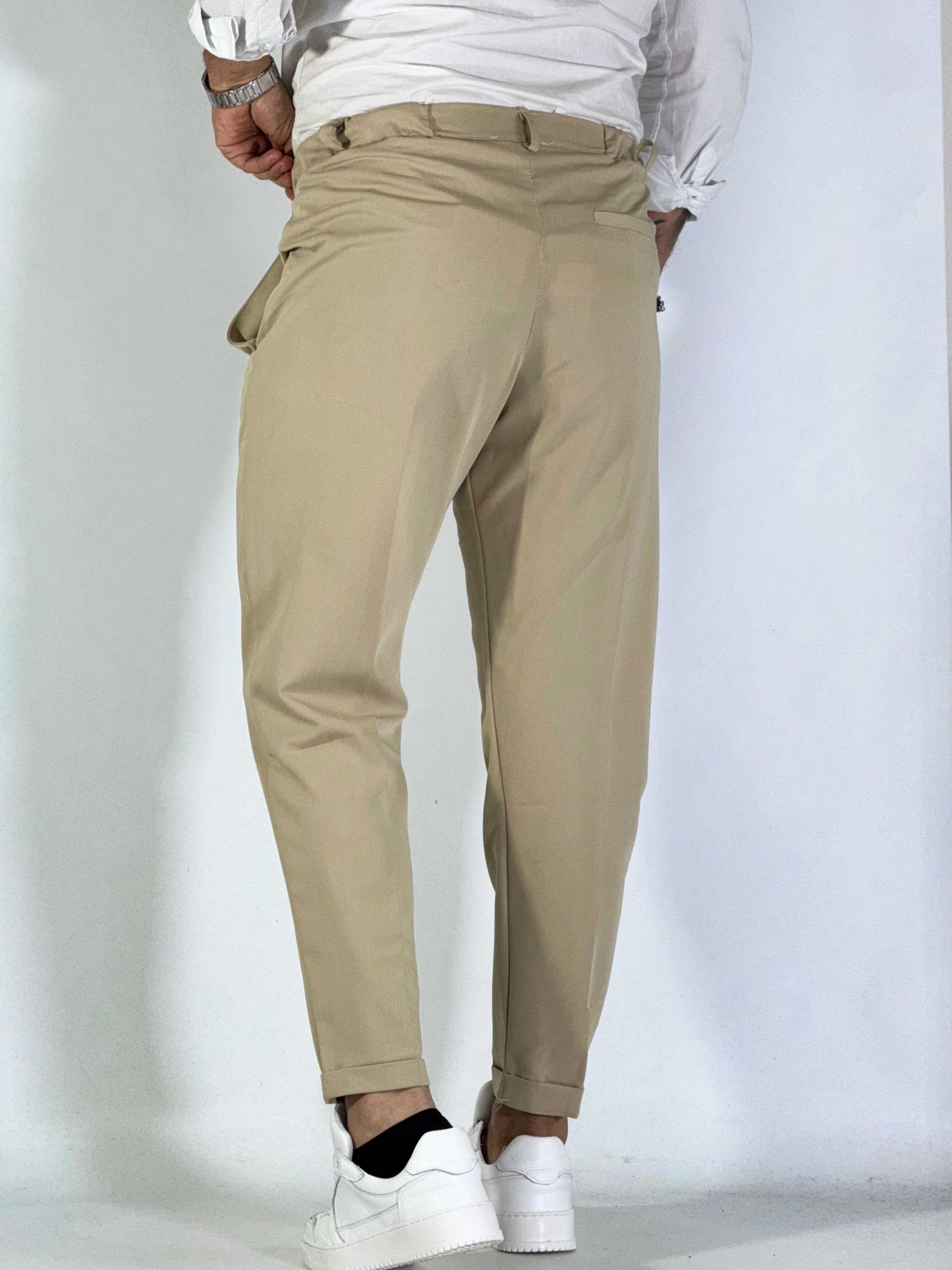 Pantalone elegante beige UM486