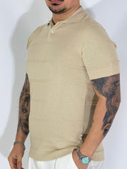 Polo fantasia beige M04B