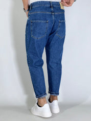 Jeans carrot pulito scuro 2N2T