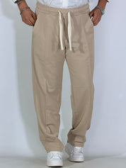 Pantalaccio palazzo beige UM823