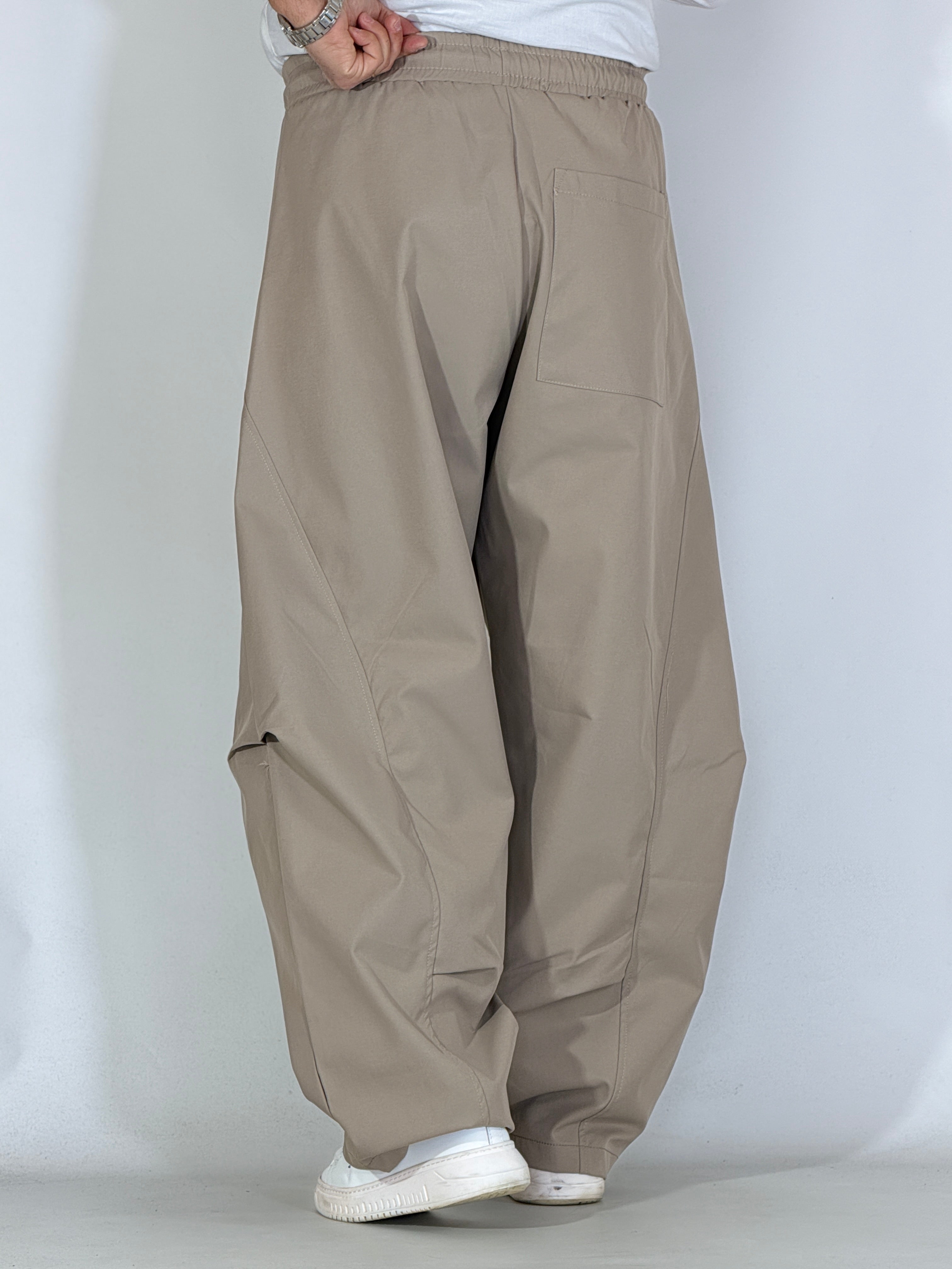 Pantalaccio wide tortora APP771