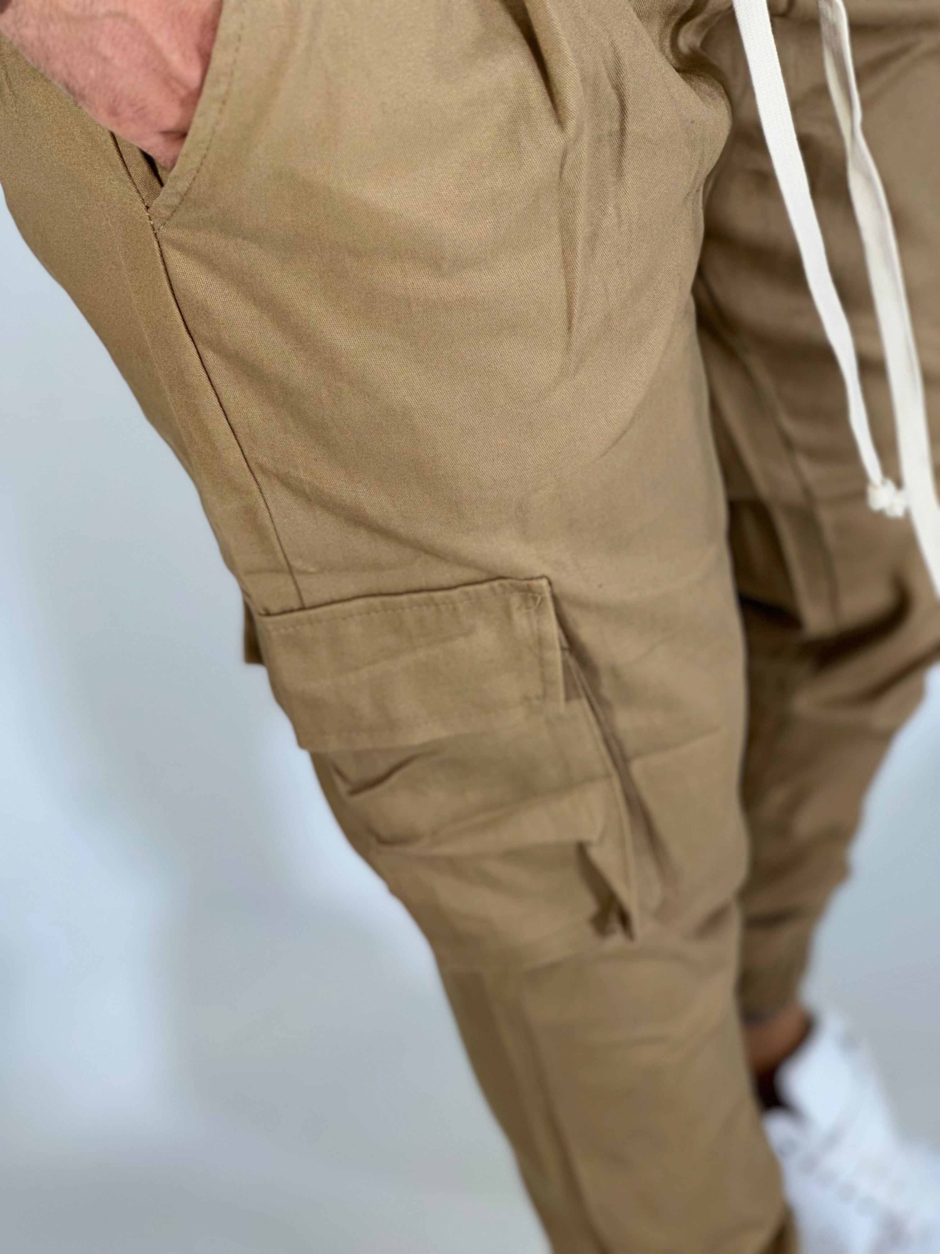 Pantalaccio cargo camel AG30/CUBI